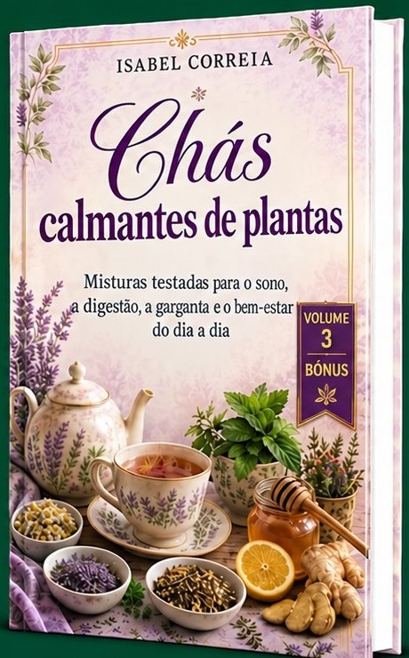 Chás Calmantes de Plantas